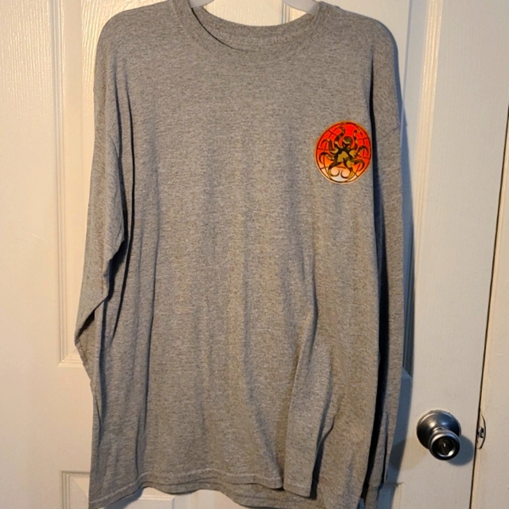 Ocean Ghost long-sleeved cotton fishing shirt
